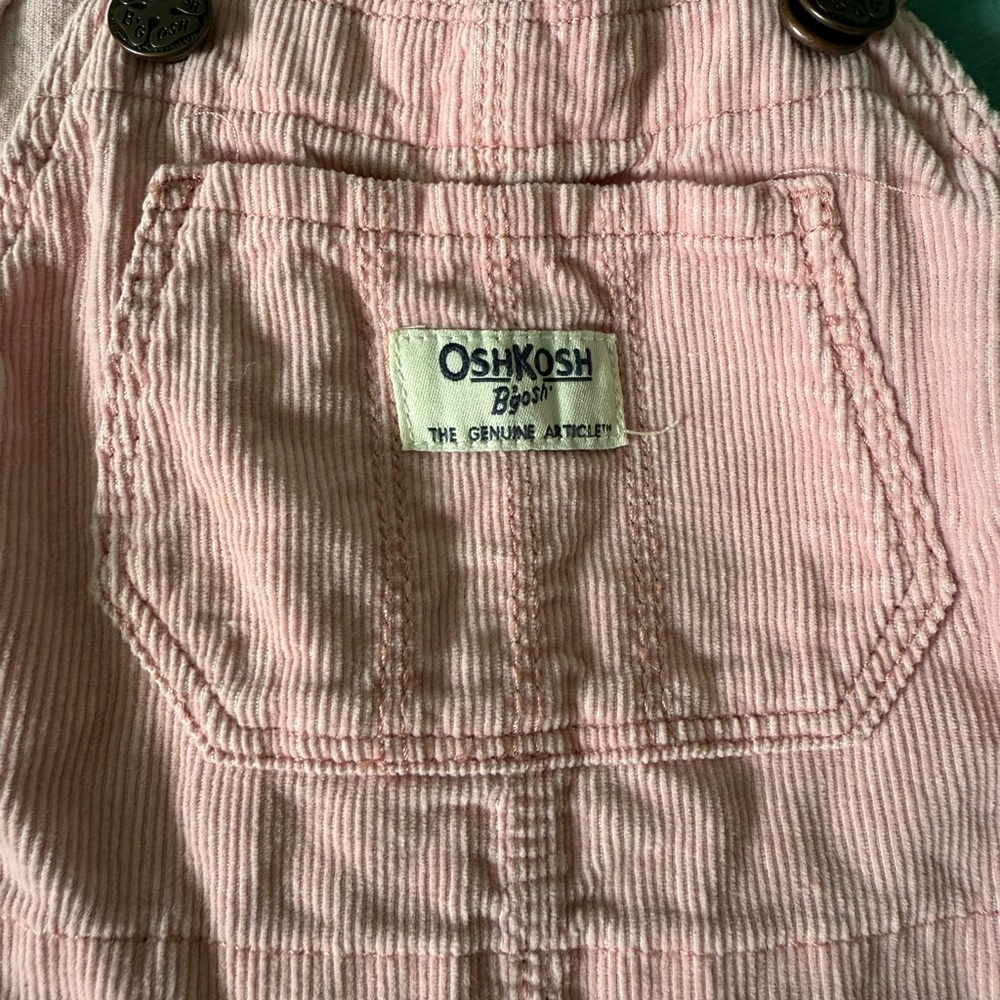 OshKosh B'gosh Light Pink Kids Overalls